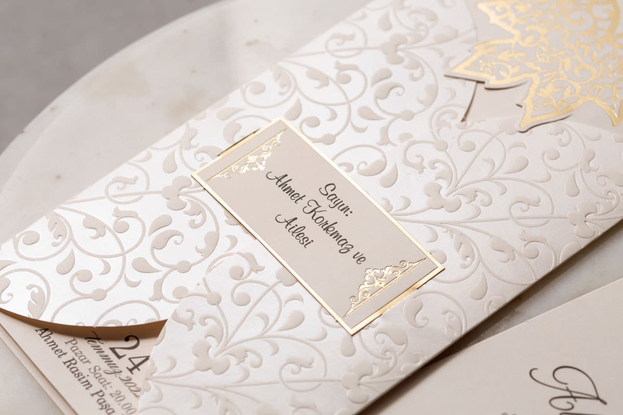 Wedding Davetiye 8417 4