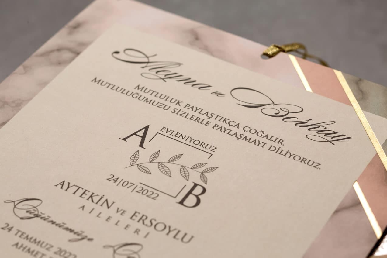 Wedding Davetiye 8421 3