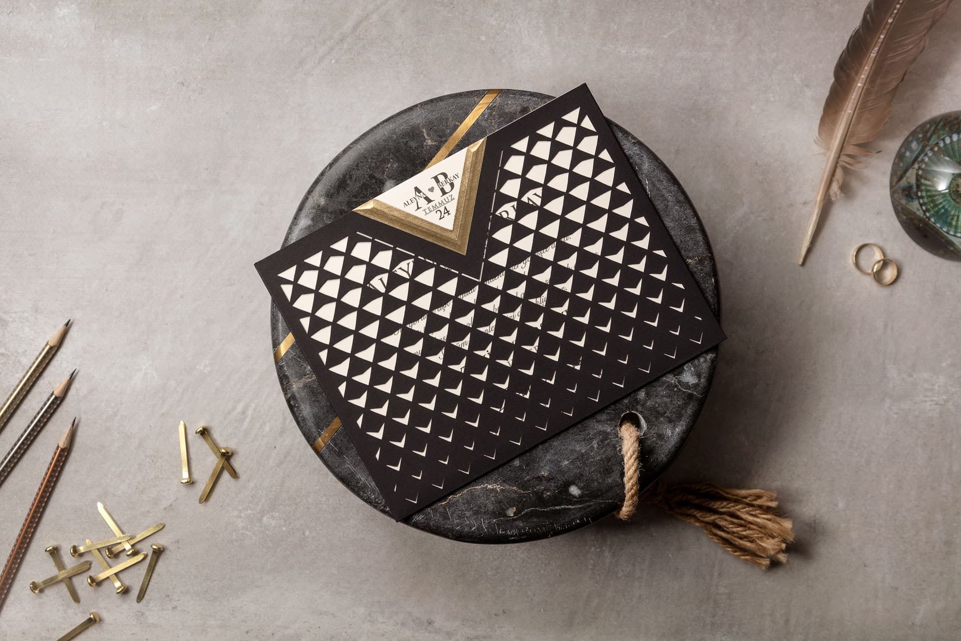 Wedding Davetiye 8422 2