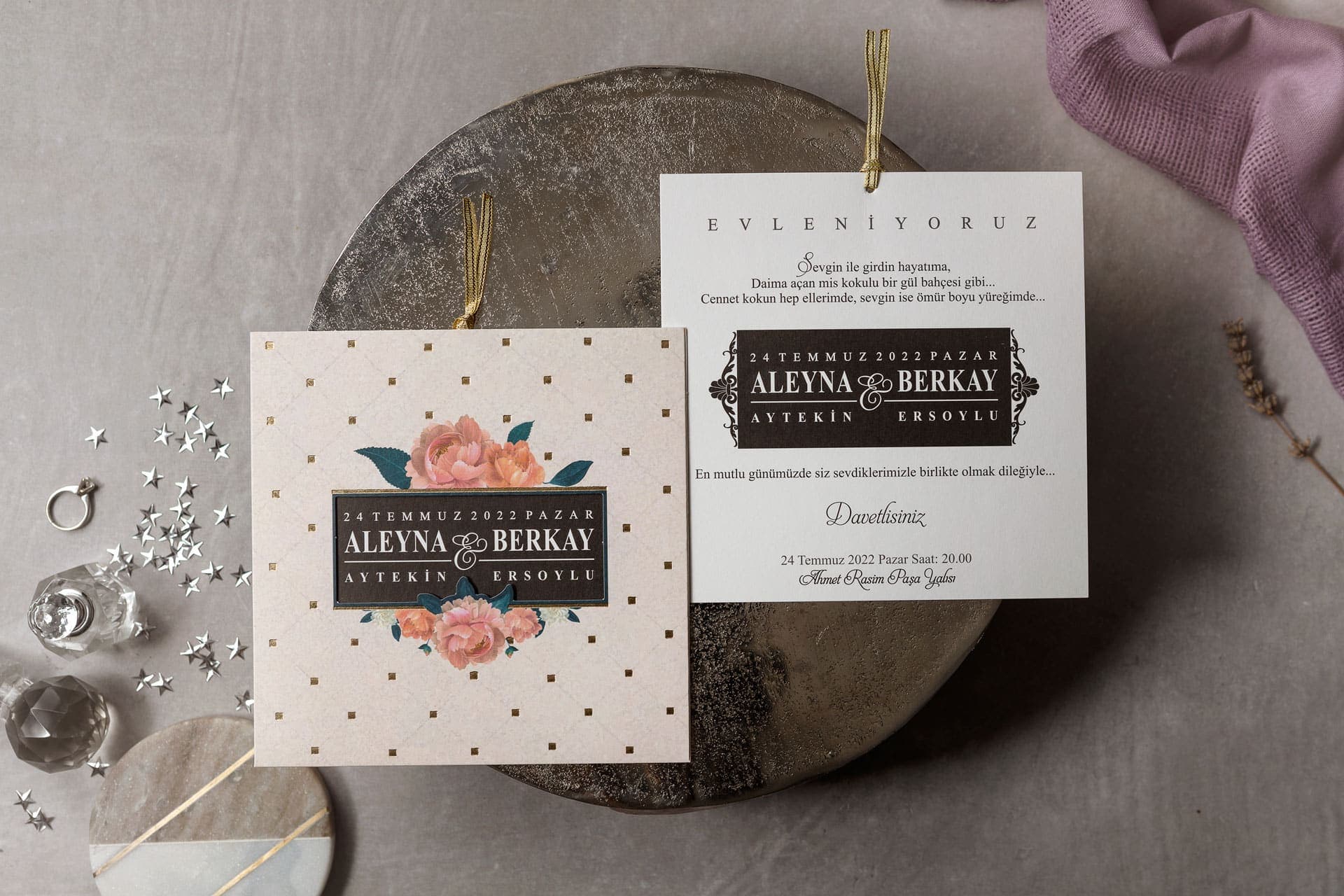 Wedding Davetiye 8424 1