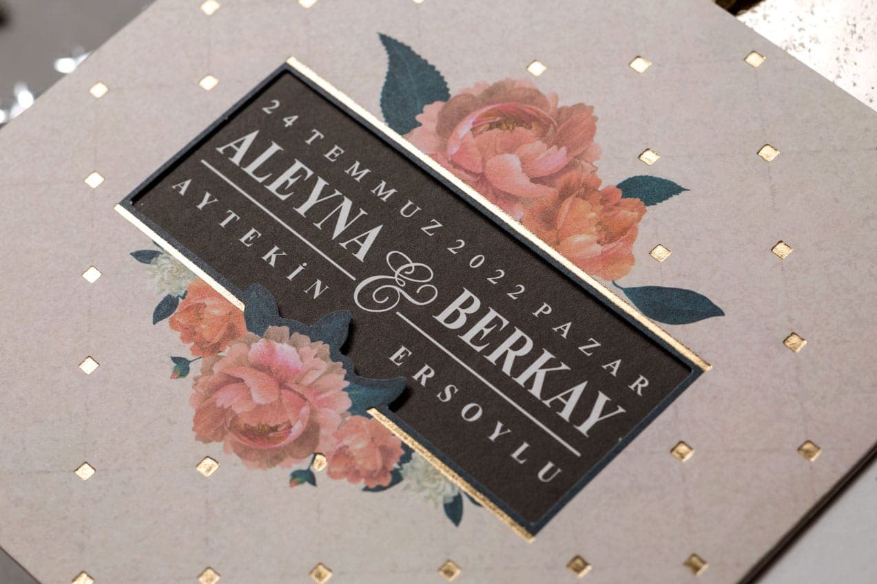 Wedding Davetiye 8424 3