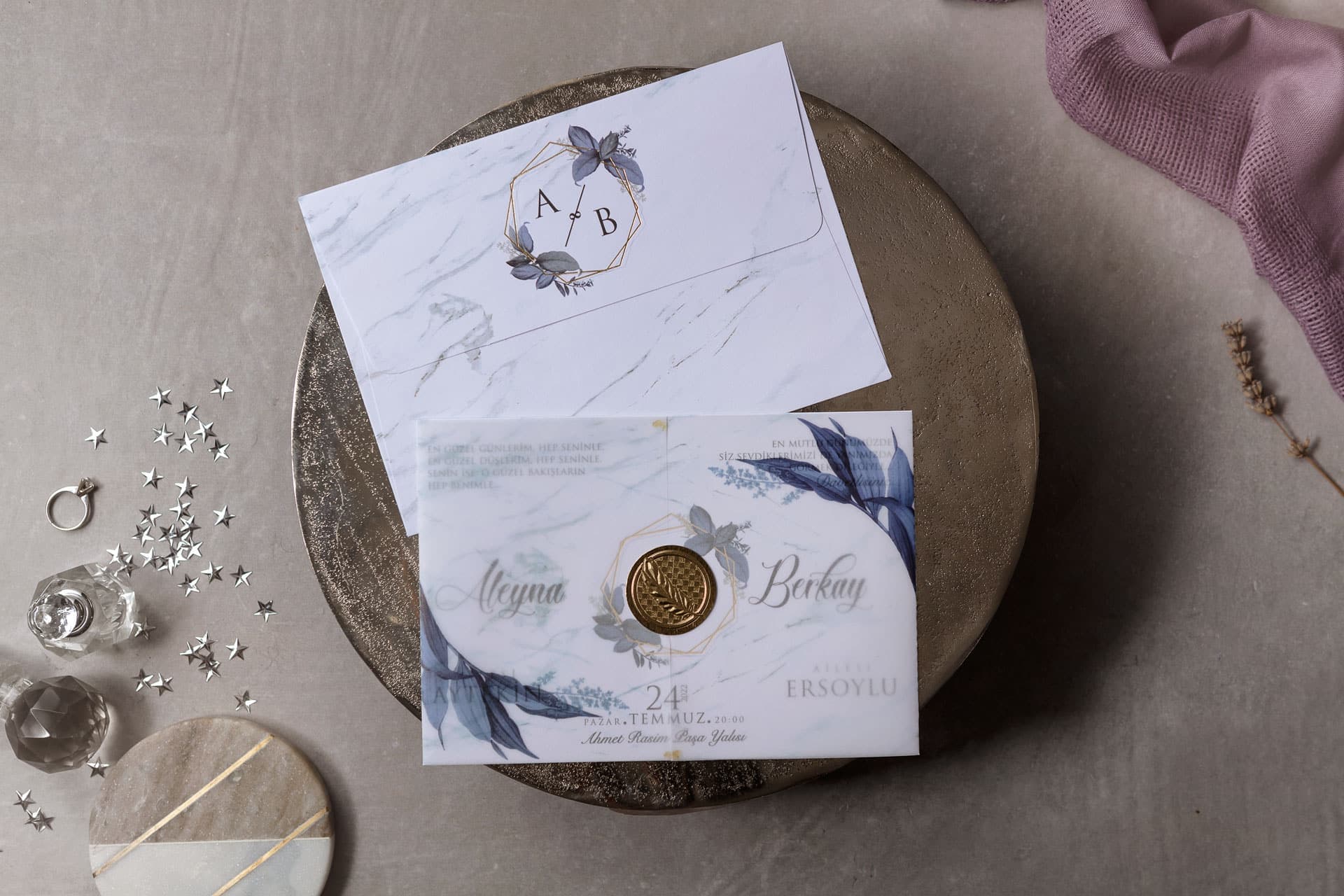 Wedding Davetiye 8425 3