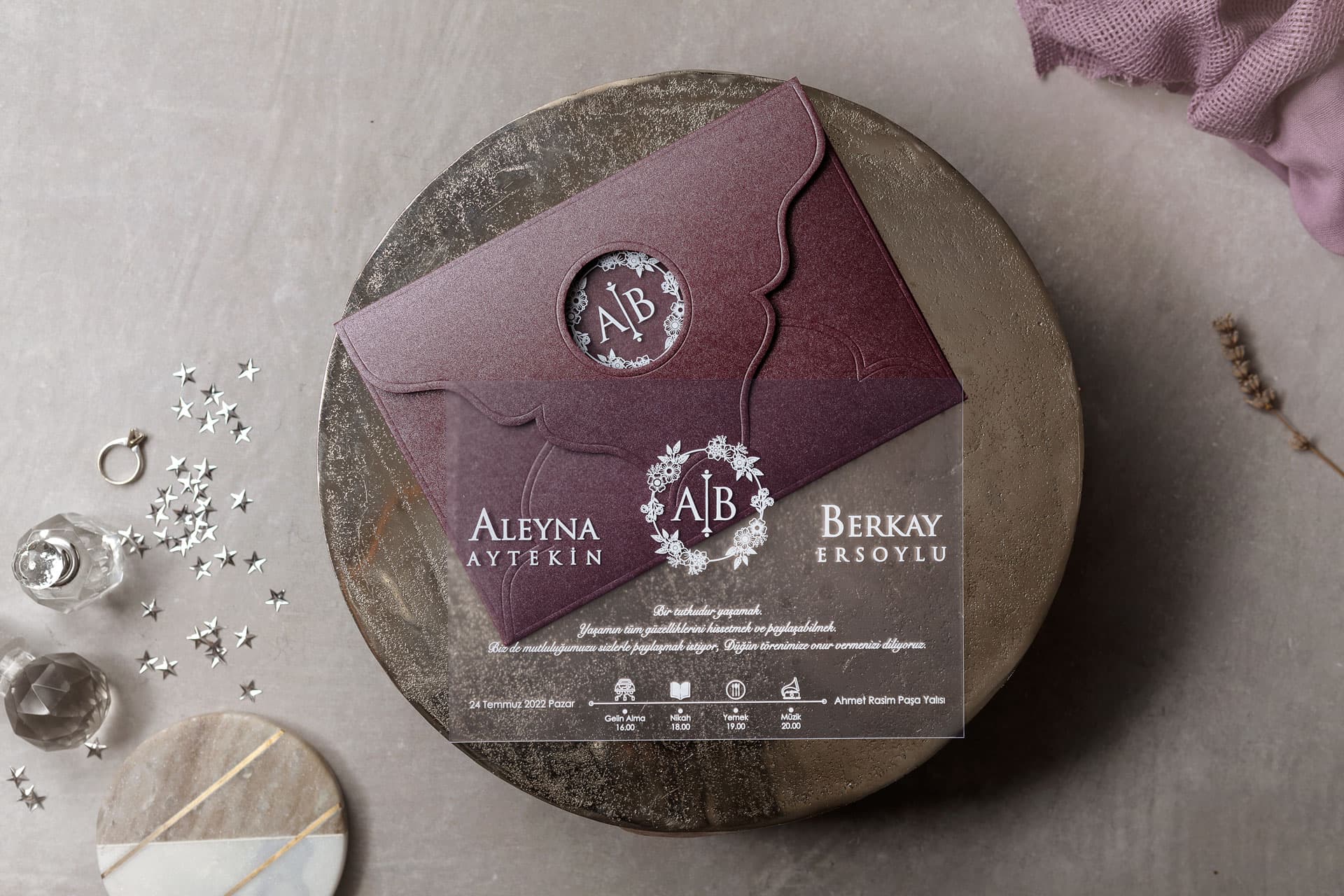 Wedding Davetiye 8426 1