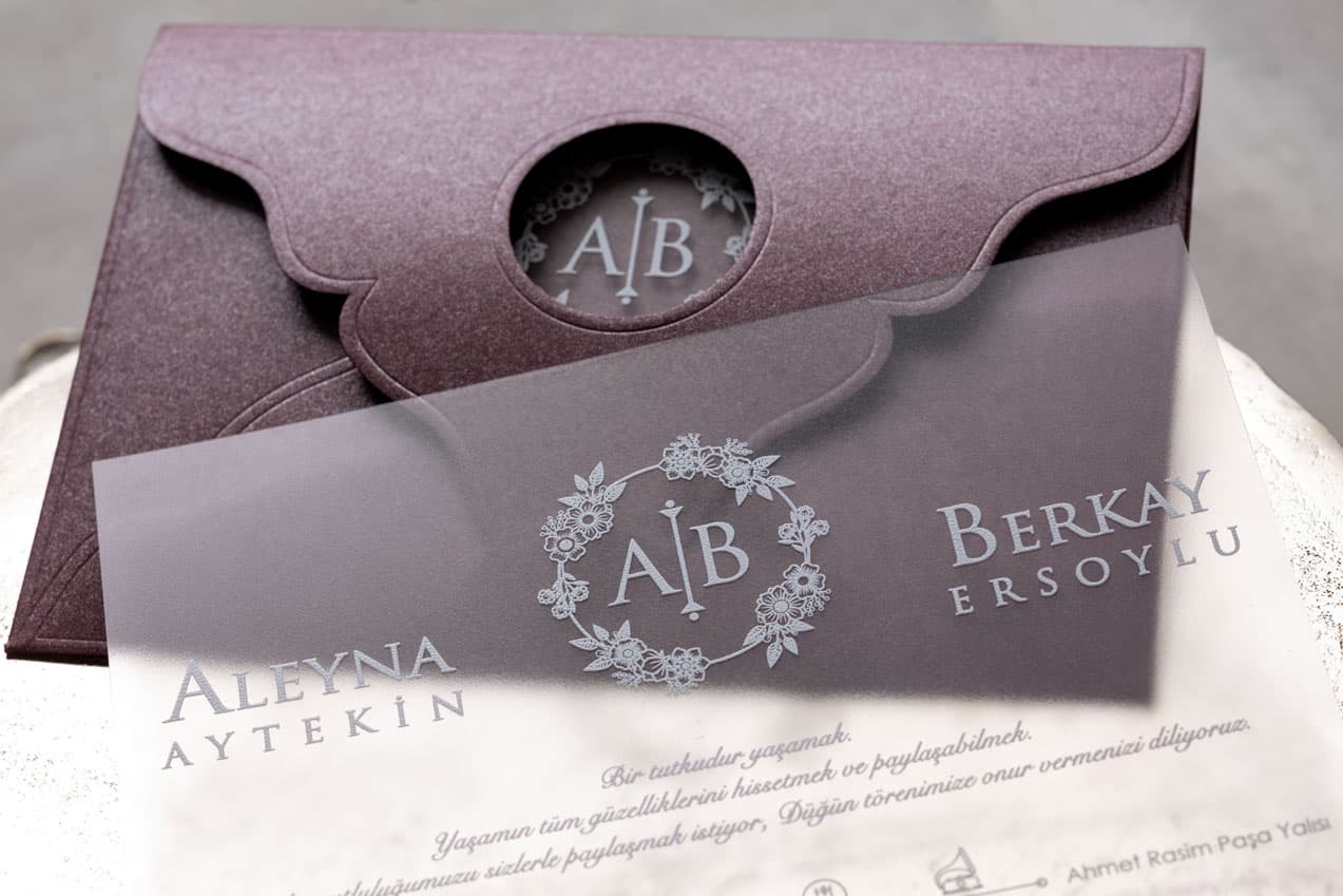 Wedding Davetiye 8426 4