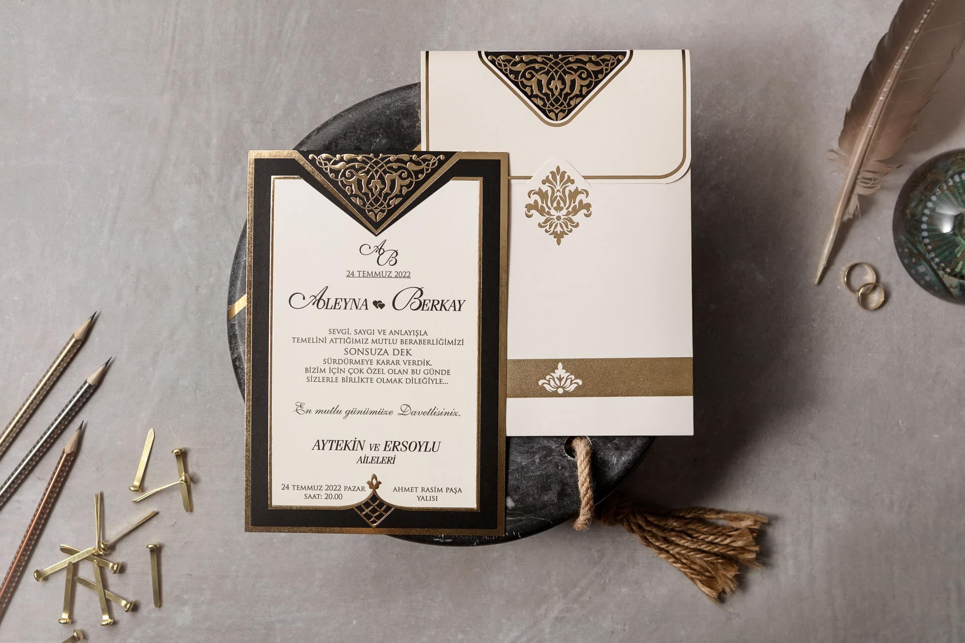 Wedding Davetiye 8427 1