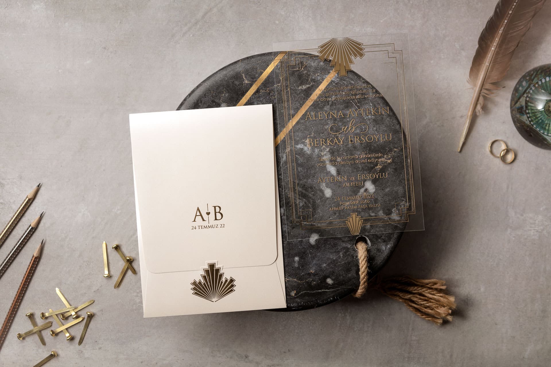 Wedding Davetiye 8429 1