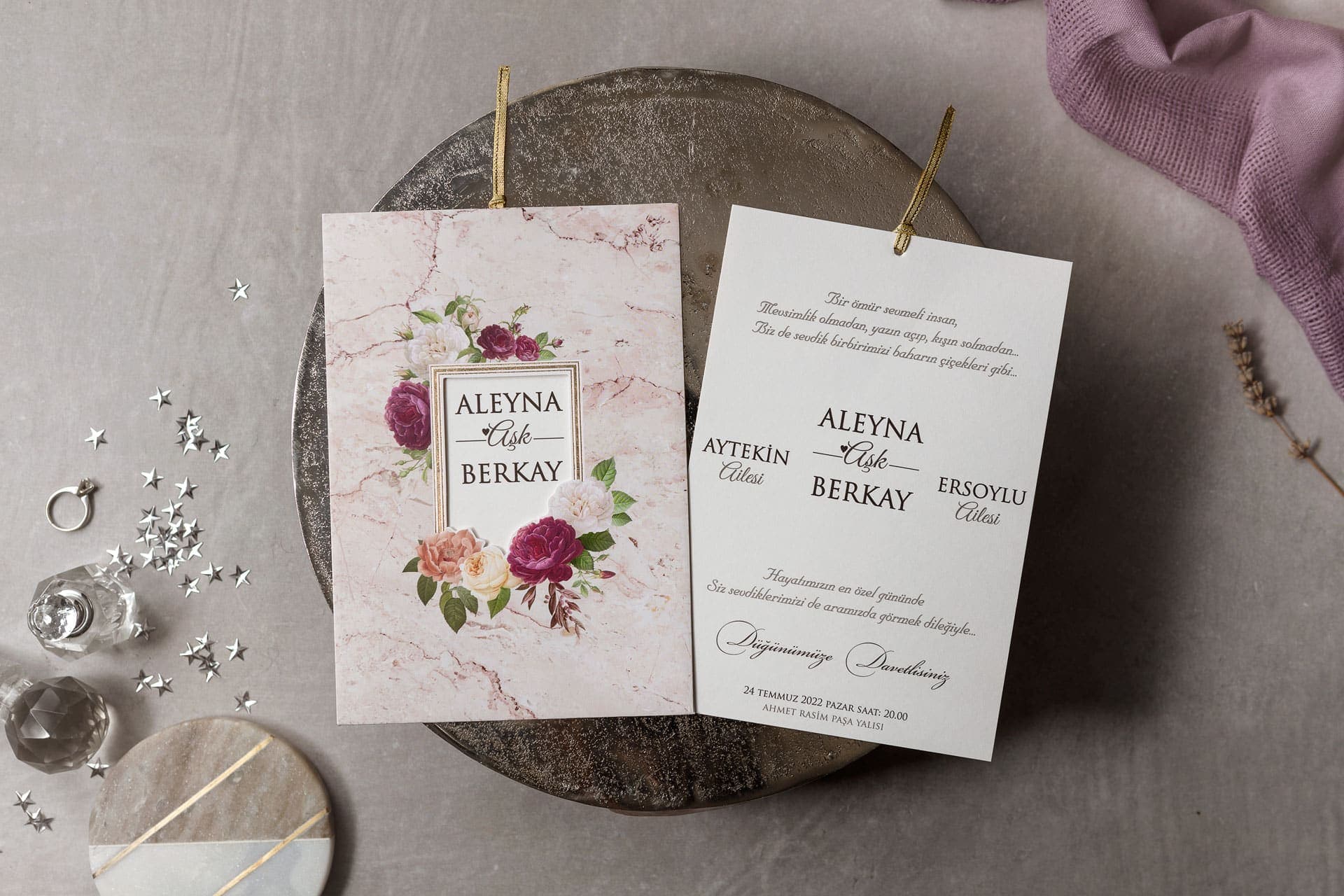 Wedding Davetiye 8430 1