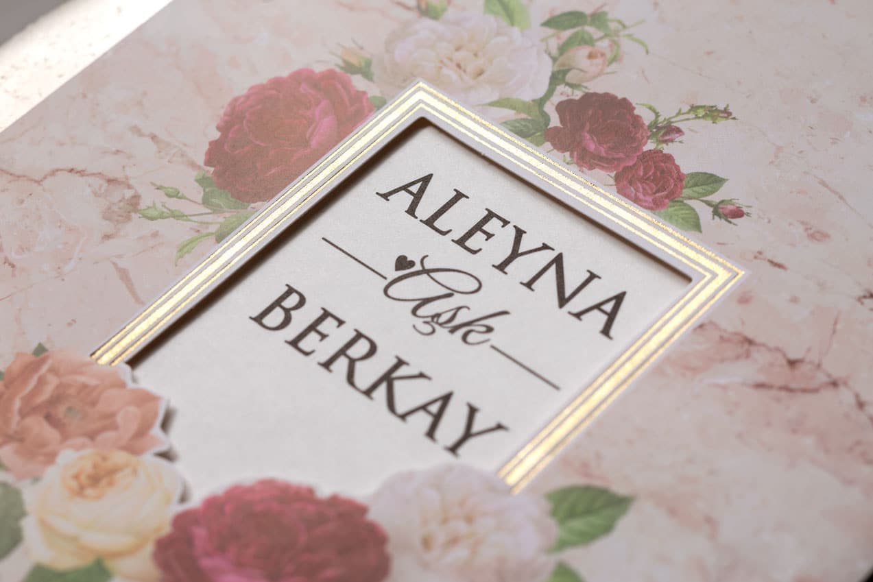 Wedding Davetiye 8430 3