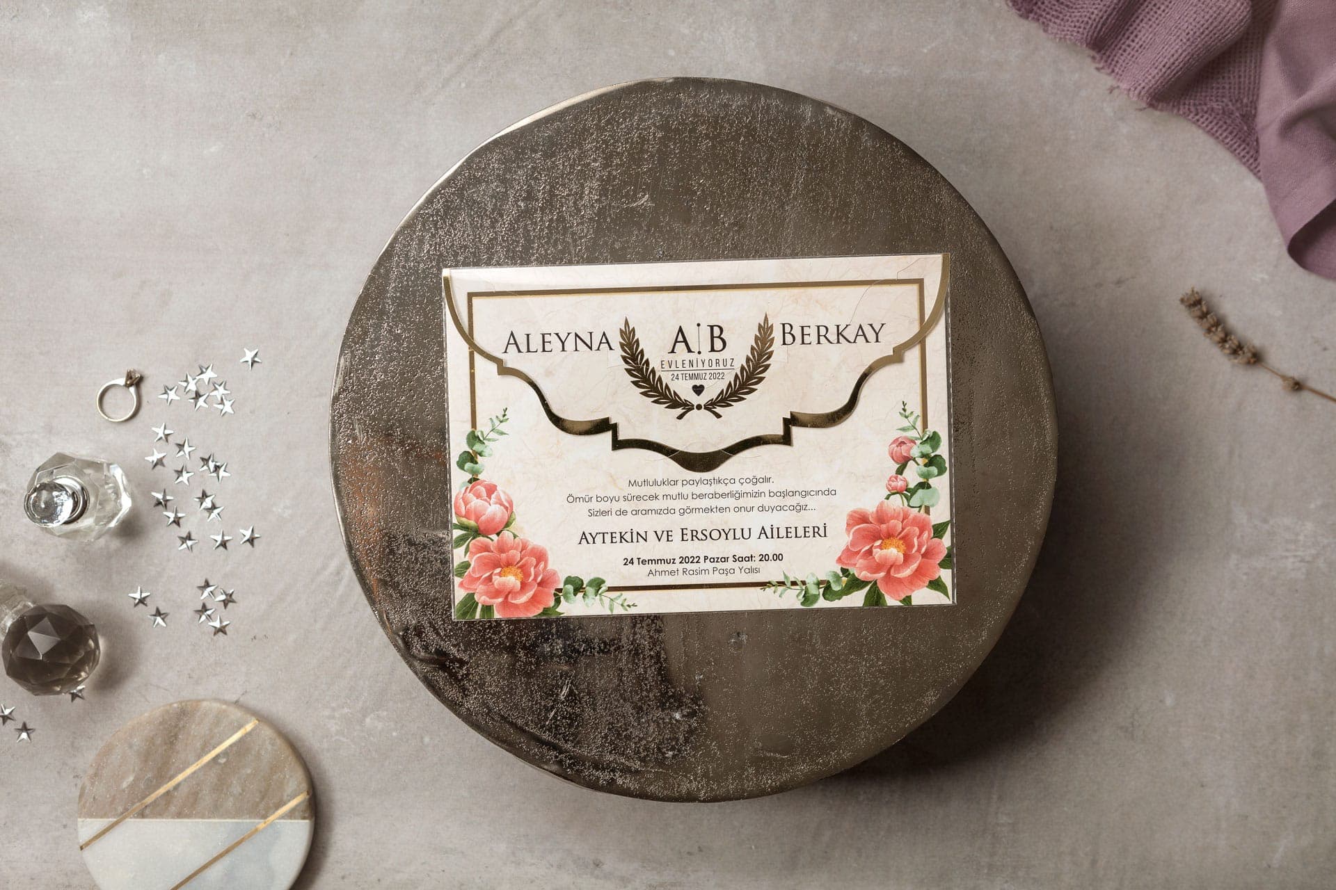 Wedding Davetiye 8431 2