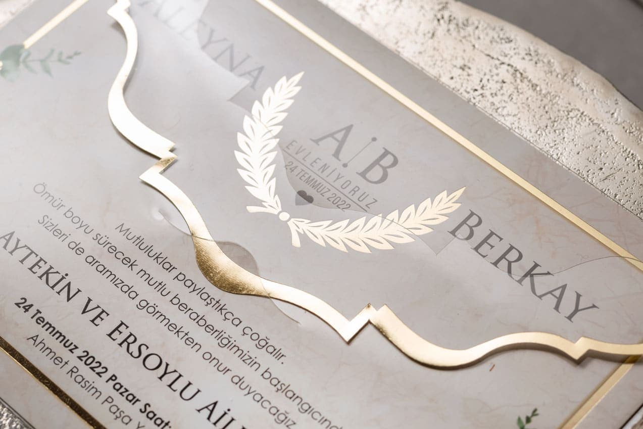 Wedding Davetiye 8431 4