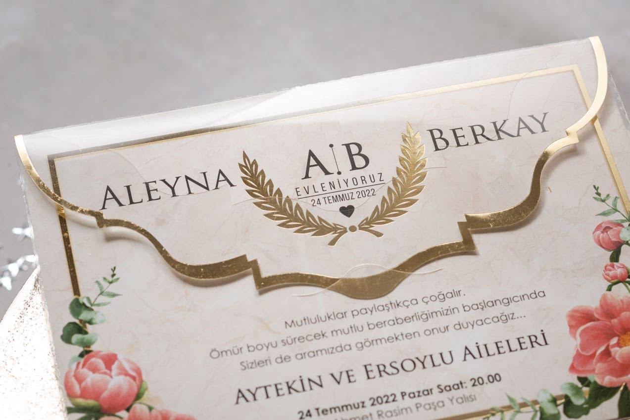 Wedding Davetiye 8431 5