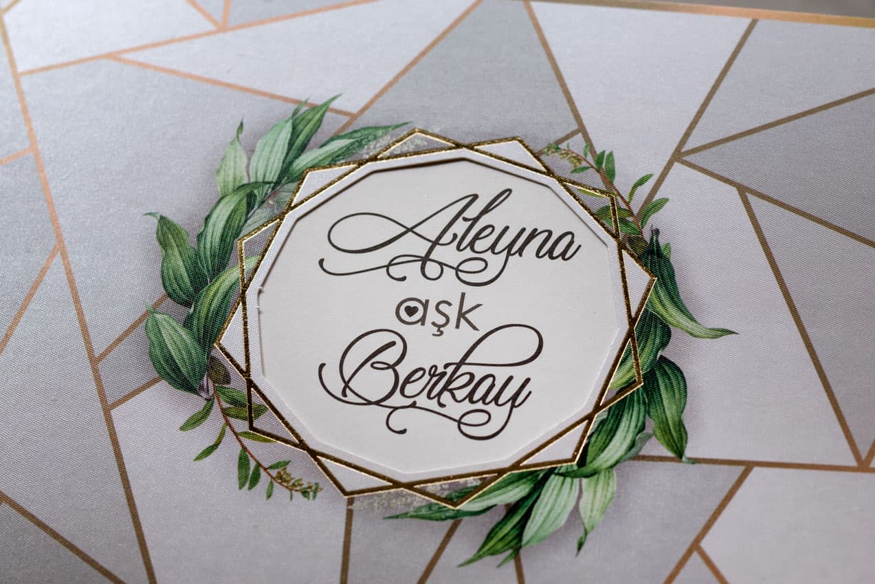 Wedding Davetiye 8432 2