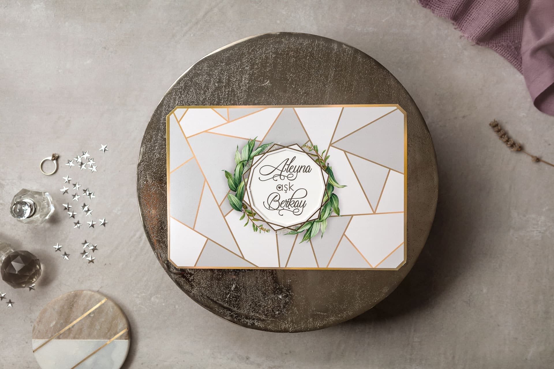 Wedding Davetiye 8432 3