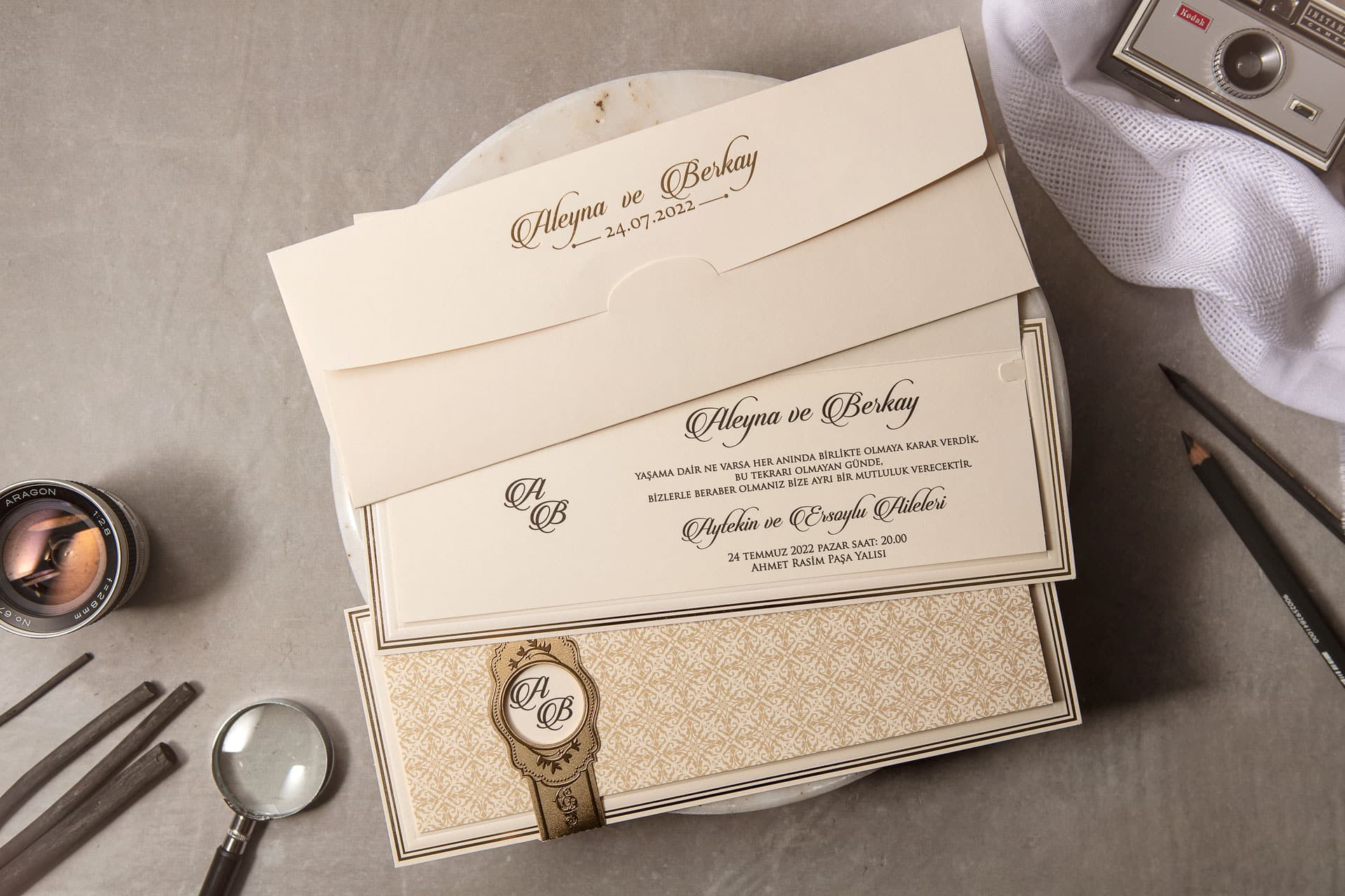 Wedding Davetiye 8433 2