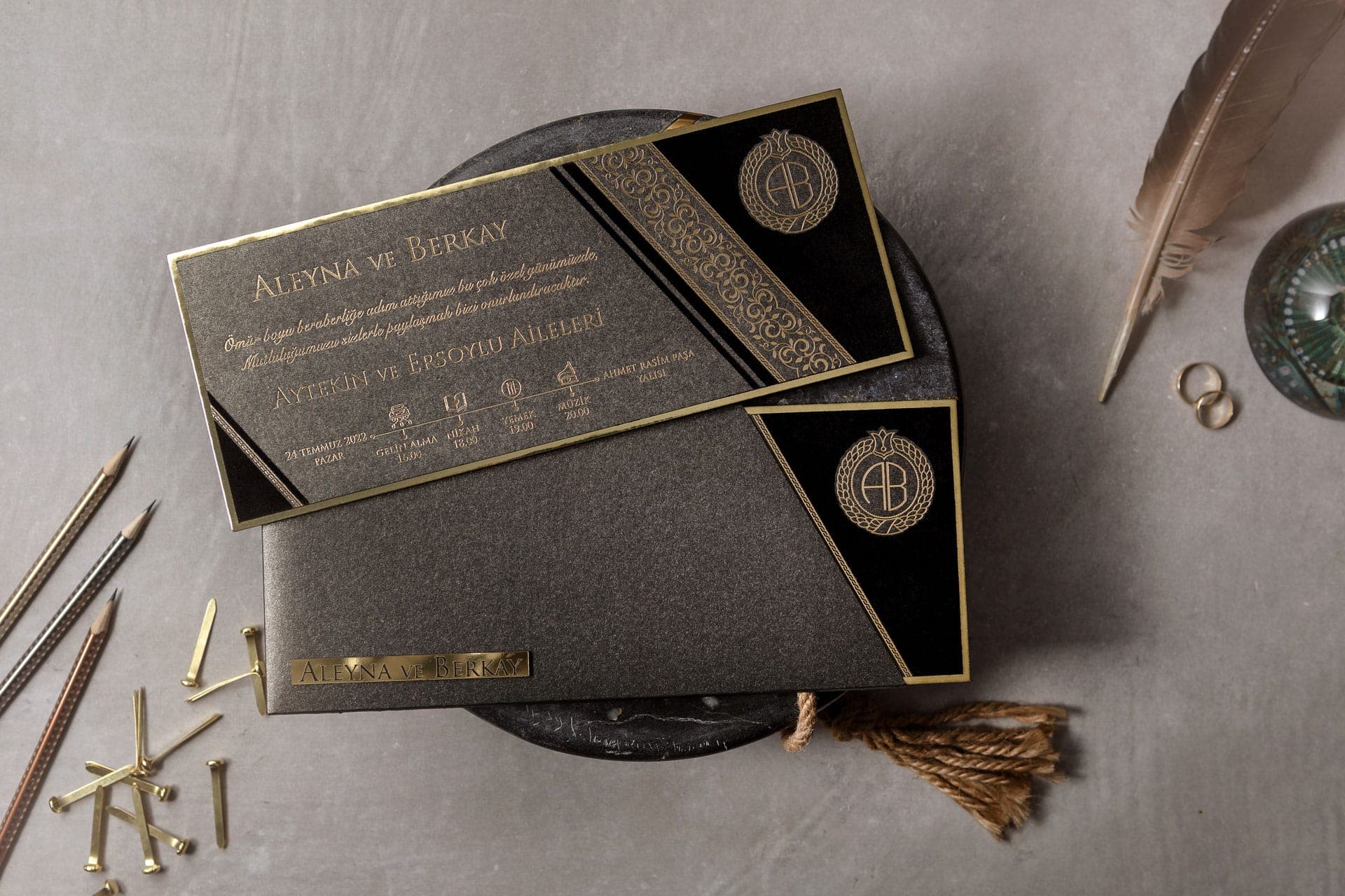 Wedding Davetiye 8436 1