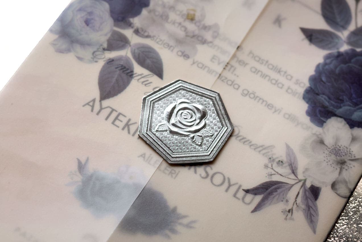 Wedding Davetiye 8438 2