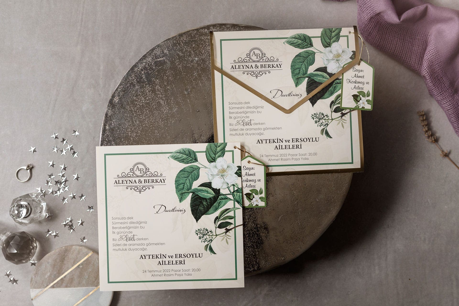 Wedding Davetiye 8440 1