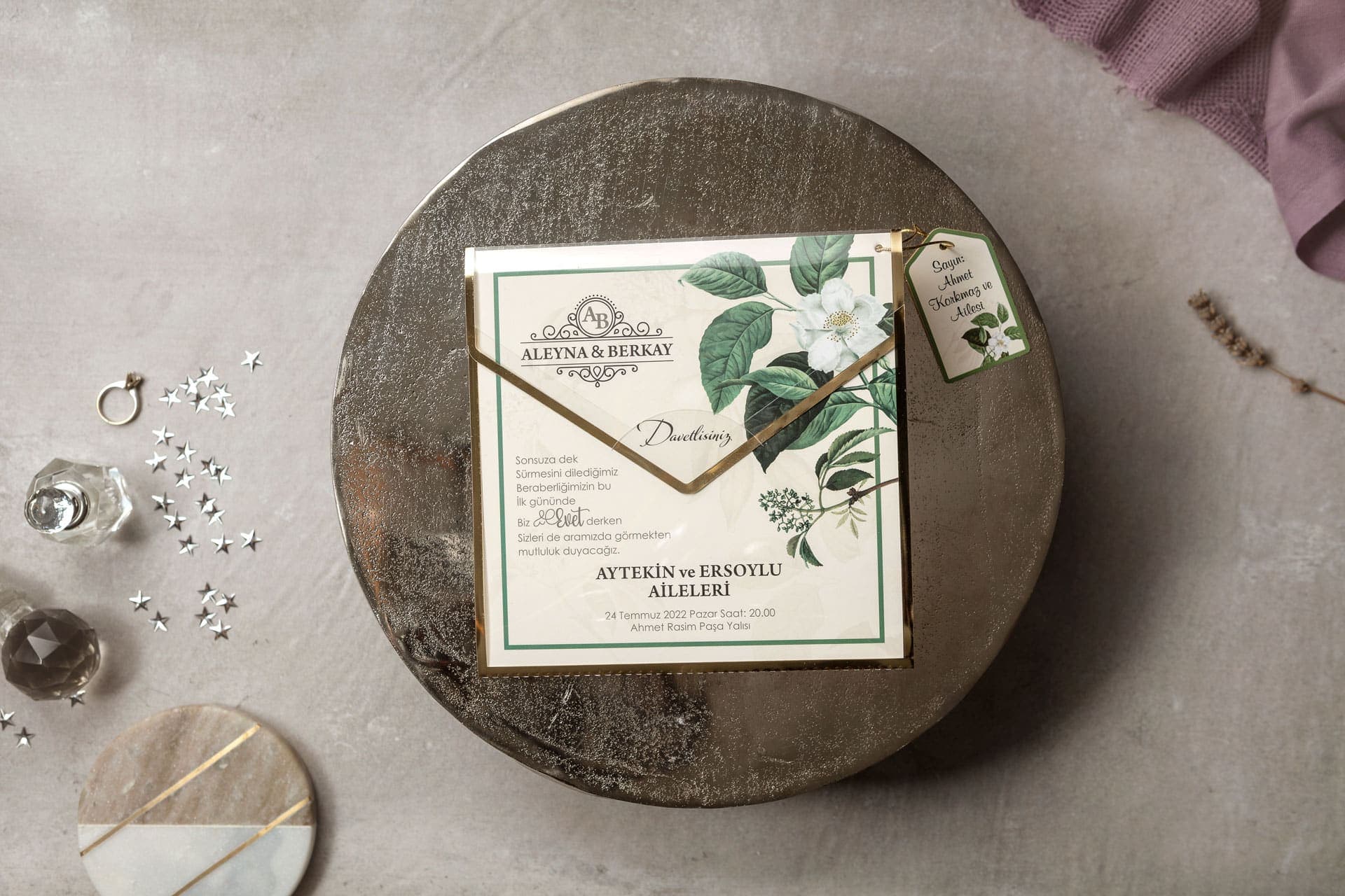 Wedding Davetiye 8440 2