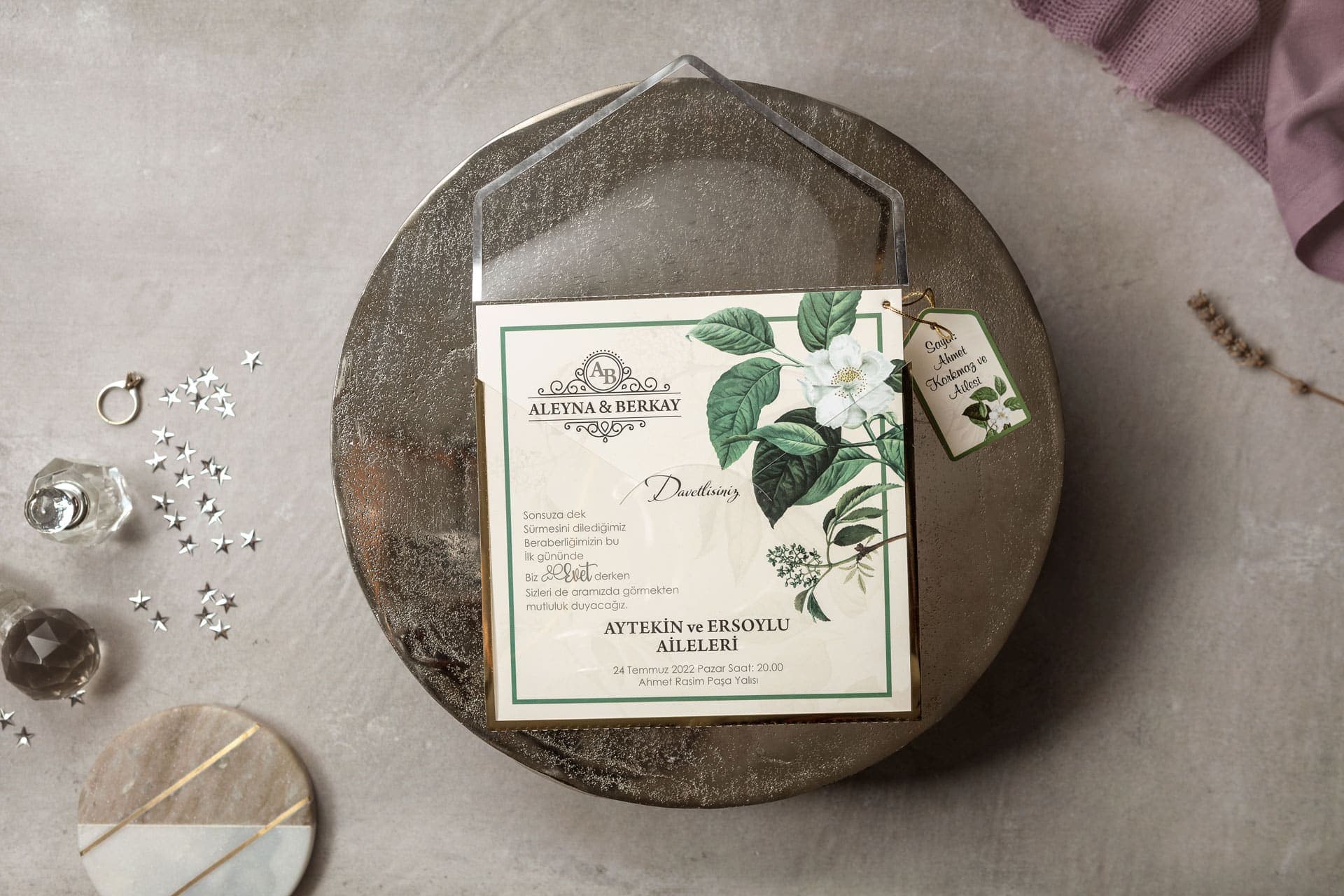 Wedding Davetiye 8440 3