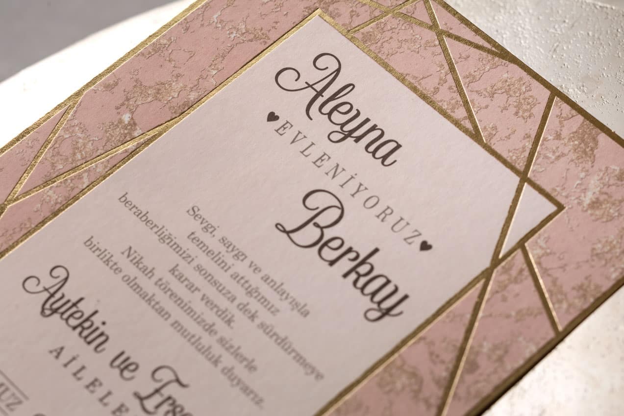 Wedding Davetiye 8441 2