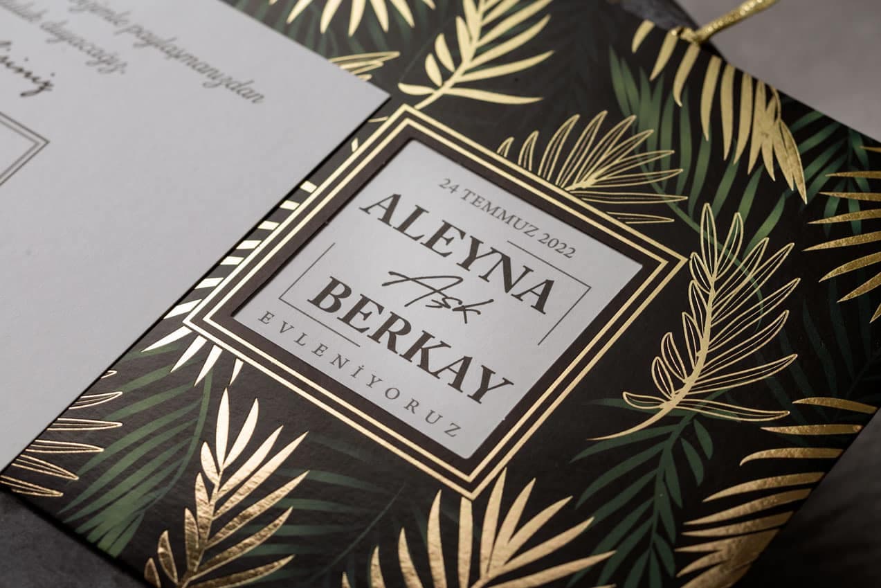 Wedding Davetiye 8445 3