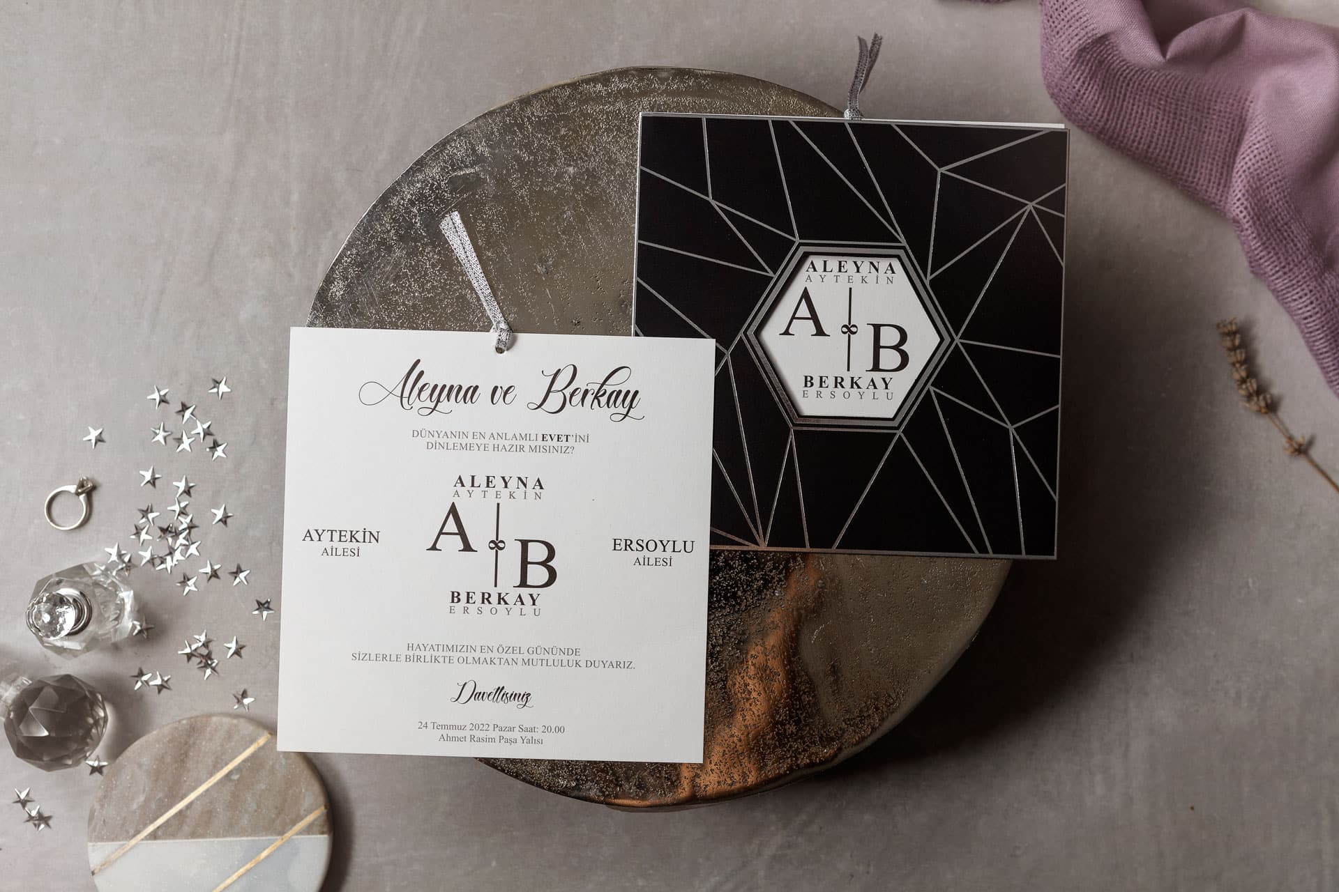 Wedding Davetiye 8448 1