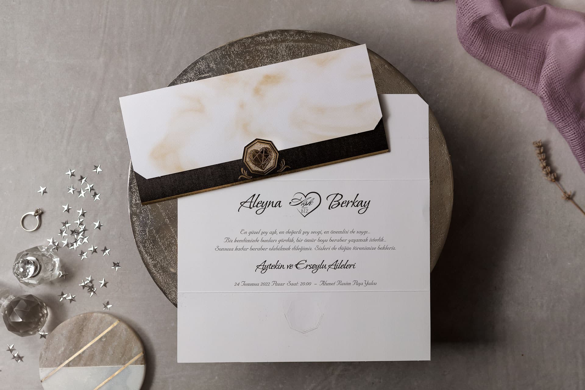 Wedding Davetiye 8451 1