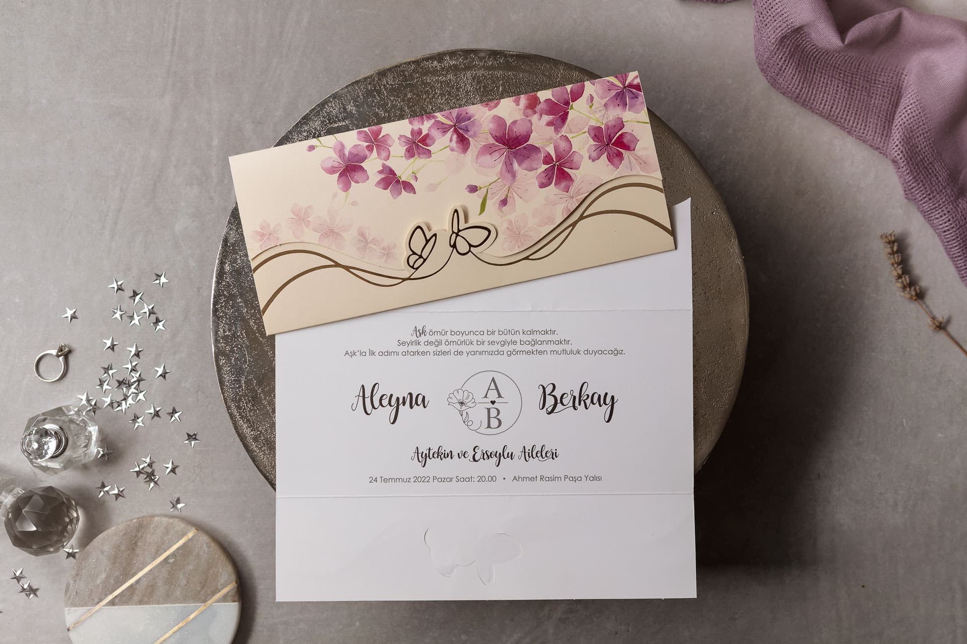 Wedding Davetiye 8453 1