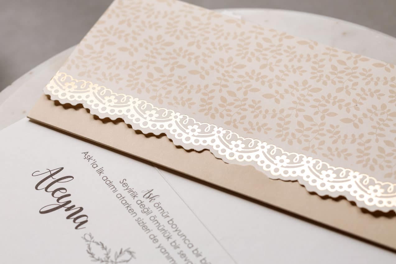 Wedding Davetiye 8454 3
