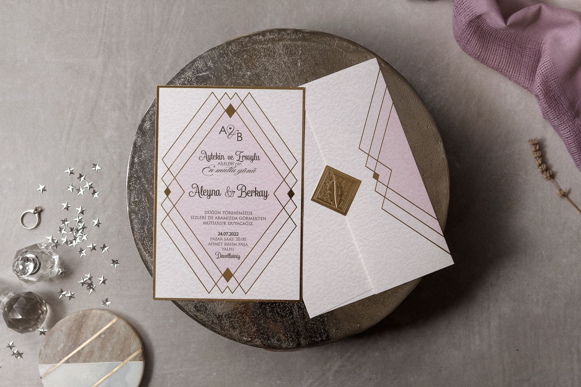 Wedding Davetiye 8384 1