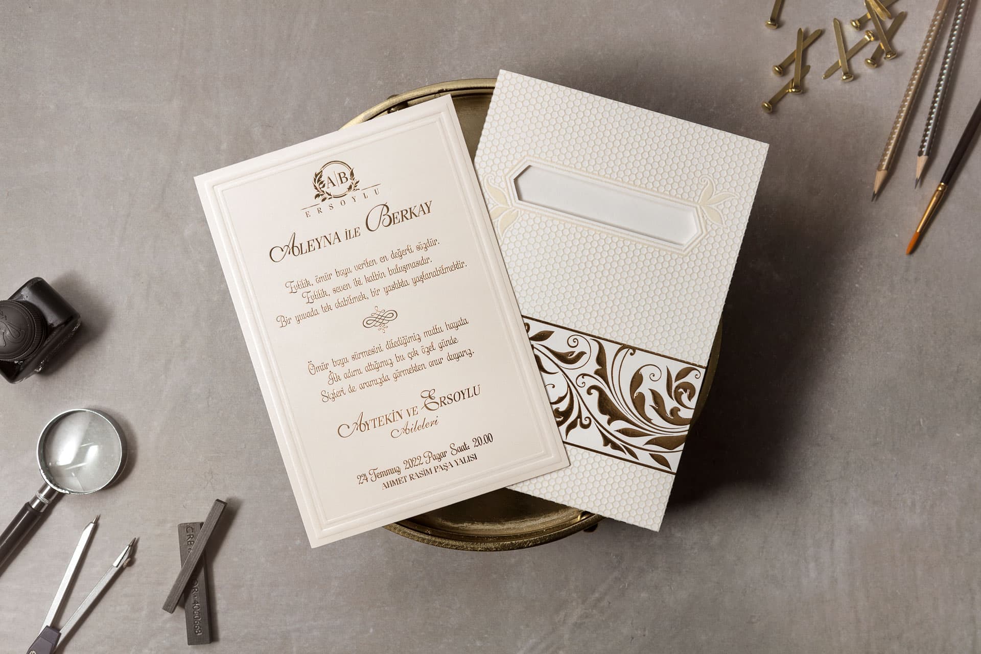 Wedding Davetiye 8416 1